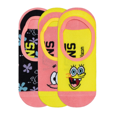 Socks Women Vans Wmns x SpongeBob No Show Socks (3 Pairs) VN0A5I3JYZ01 Multicolor