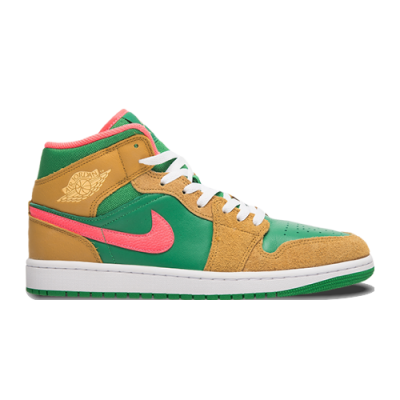 Lifestyle Collections Air Jordan 1 Mid SE DX4332-700 Green Multicolor