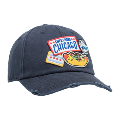 Caps American Needle American Needle Chicago Iconic AN Cap SMU705A-CHG-NAVY Blue