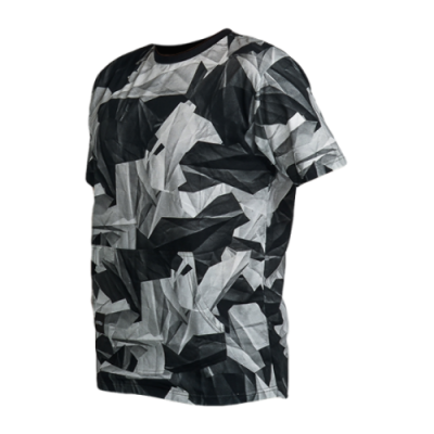 Shirts Backyard Cartel Backyard Cartel Paper Camo SS Lifestyle T-Shirt BACK-YARD-61 Black