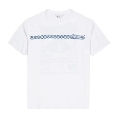 T-Shirts Ben Sherman Ben Sherman The Record Store SS Lifestyle T-Shirt 0064052-010 White