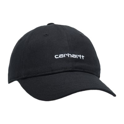 Caps Men Carhartt Canvas Script Cap I028876-0D2XX Black