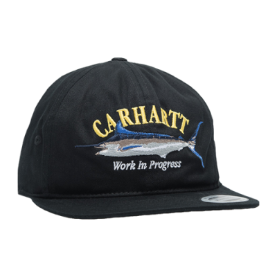 Caps Men Carhartt WIP Marlin Snapback Cap I031644-89XX Black