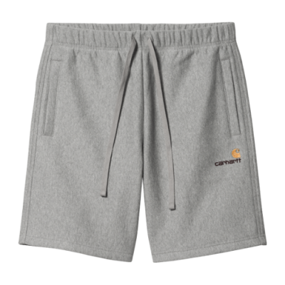 Shorts Carhartt Carhartt WIP American Script Sweat Shorts I031685-V6XX Grey