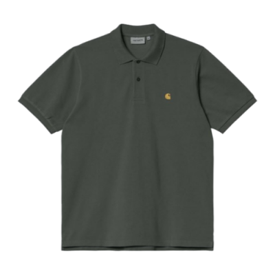 Shirts Men Carhartt WIP Chase Pique SS Polo T-Shirt I023807-0SNXX Green