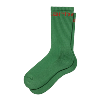 Socks Collections Carhartt WIP Logo Crew Socks I029422-11YXX Green