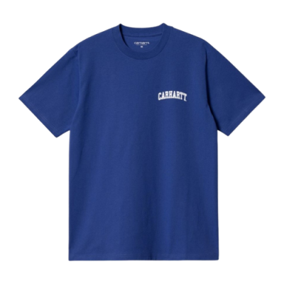 T-Shirts Carhartt Carhartt WIP University Script Lifestyle T-Shirt I028991-1FPXX Blue