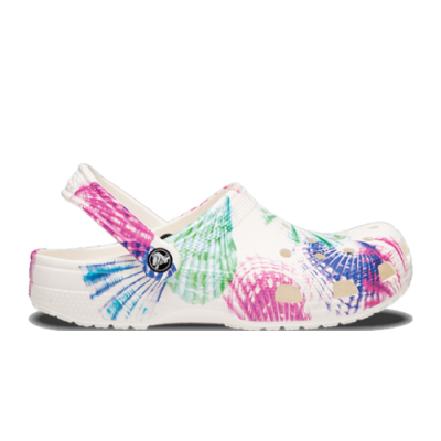 Sandals Crocs Crocs Classic Cyber Beach Clog 207858-928 White Multicolor