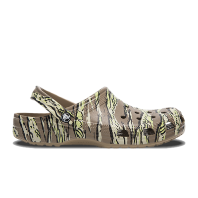 Sandals Crocs Crocs Unisex Classic Printed Camo Clog 206454-260 Brown