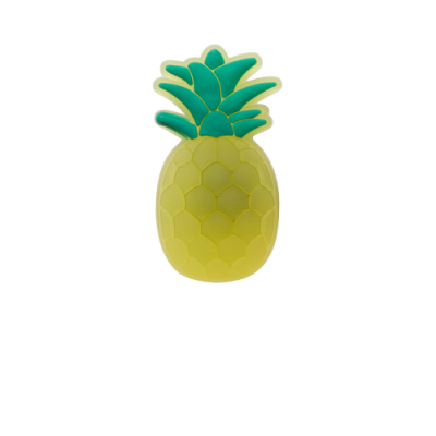 Crocs Jibbitz Translucent Pineapple Charm 