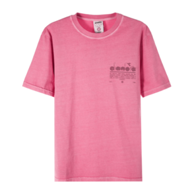 Shirts Women Diadora Unisex Manifesto Palette SS Lifestyle T-Shirt 502.178742-50222 Pink