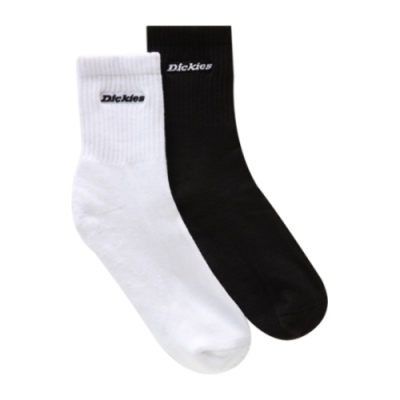 Socks Women Dickies New Carlyss Socks (2 Pairs) DK0A4XJYBLW1 Black White