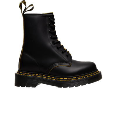 Dr. Martens 1460 Double Stich Black Yellow Smooth