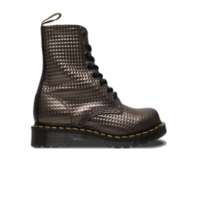 Lifestyle Dr. Martens Dr. Martens Wmns 1460 Pascal Gunmetal Studded Leather 26656029 Brown