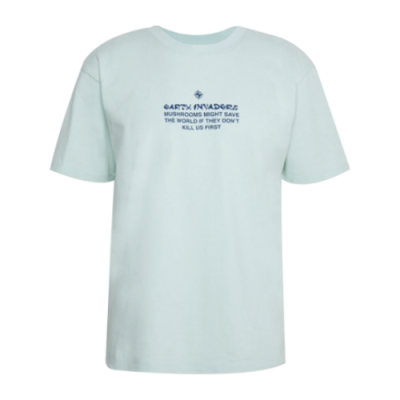 Shirts Edwin Edwin Earth Invaders SS Lifestyle T-Shirt I030385-0WU67 Light Blue