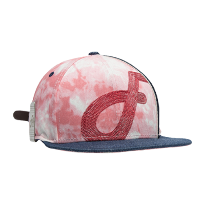 Caps Flat Fitty Flat Fitty Selvage Stitch Buckle Snapback Cap FF66560 Pink