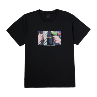 T-Shirts Huf HUF x Freddie Gibbs V.I.P. T-Shirt TS02161-BLK Black