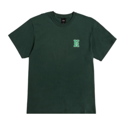 Shirts Men HUF x Thrasher High Point SS Lifestyle T-Shirt TS01919-GRN Green