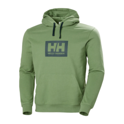 Hoodies Men Helly Hansen Box Hoodie 53289-406 Green
