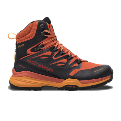 Outdoor Men Helly Hansen Traverse Hiking Boots 11807-300 Black Orange