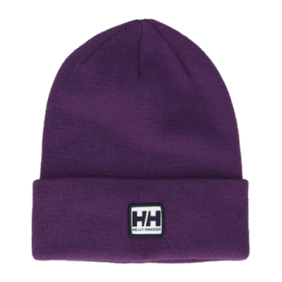 Caps Women Helly Hansen Urban Cuff Beanie Cap 67154-670 Purple