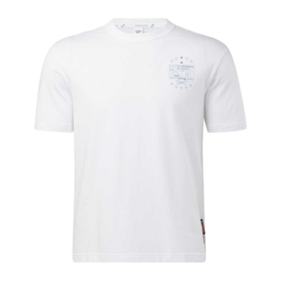 T-Shirts Collections Reebok  Iverson I3 Blueprint SS Basketball T-Shirt HG4341 White