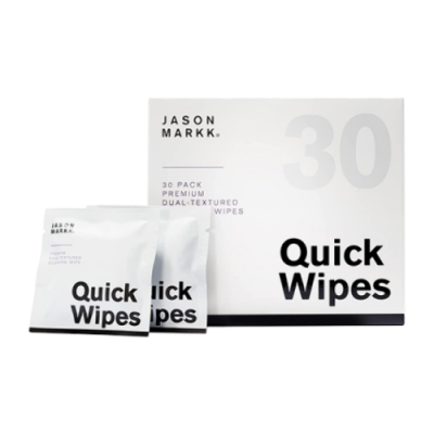 Shoe Care Jason Markk Jason Markk Quick Wipes Box (30 Pack) JM130310 White