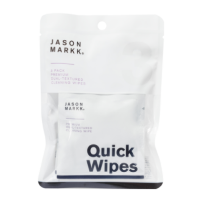Shoe Care Jason Markk Jason Markk Premium  Cleaning Wipes (3 Pack) JM130230 White