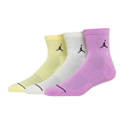 Socks Women Jordan Everyday Ankle Dri-FIT Socks (3 Pairs) DX9655-908 Multicolor