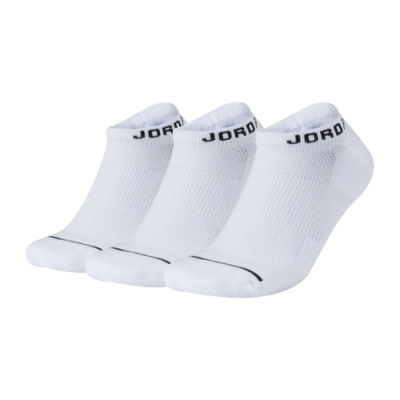 Socks Men Jordan Everyday No-Show Socks (3 Pairs) DX9656-100 White