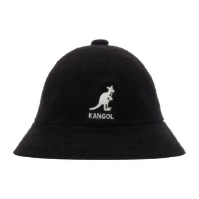 Caps Women Kangol Big Logo Casual Cap K3407-BK001 Black