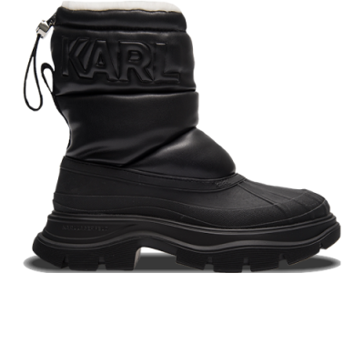 Seasonal Karl Lagerfeld Karl Lagerfeld Wmns Luna Puffa Pull-On Boots KL42963-F0X Black