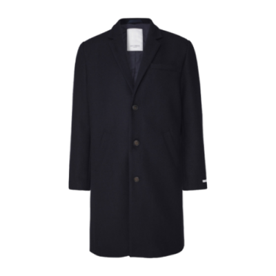 Coats Men Les Deux Madison Wool Coat LDM620016-460460 Blue