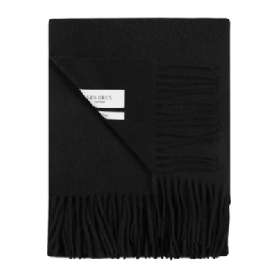 Scarves Women Les Deux Solid Wool Scarf LDM910008-100100 Black