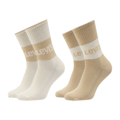 Socks Men Levi's Socks  (2 Pack) 37157-0831 Beige Brown