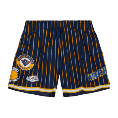 Shorts Mitchell & Ness Mitchell & Ness NBA Golden State Warriors City Collection Mesh Shorts 5013-GSWYYPP-NAVY Blue