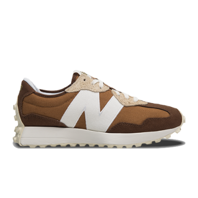 Lifestyle Collections New Balance Unisex 327 Canvas-Green Leaf MS327-DD Brown