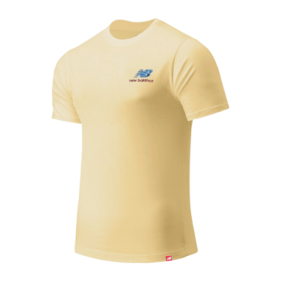 T-Shirts New Balance New Balance Essentials Embriodered SS Lifestyle T-Shirt MT11592-PSW Yellow