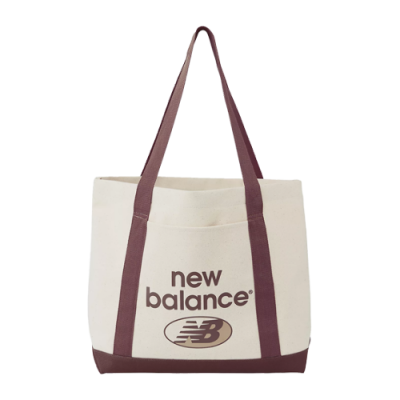 Bags Men New Balance Mono Canvas Tote LAB23027-WAD Beige