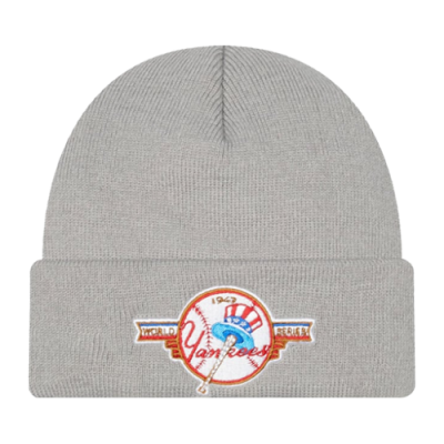 Caps New Era New Era New York Yankees Series Beanie Cap 60285109 Grey