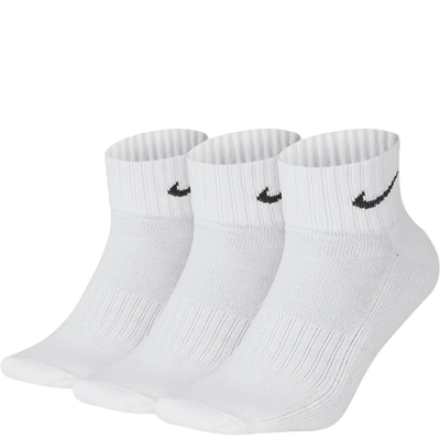 Socks Men Nike Cushioned Ankle Socks (3 Pack) SX4926-101 White