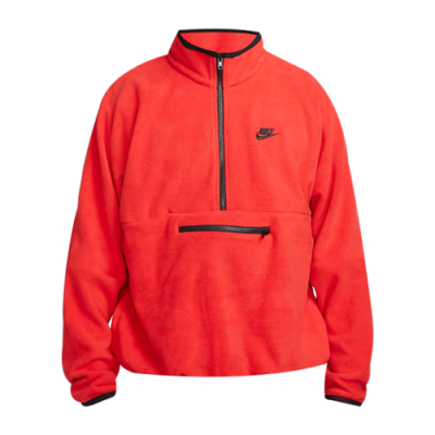 Hoodies Nike Nike Club Fleece+ 1/2-Zip Fleece Top DX0525-657 Red