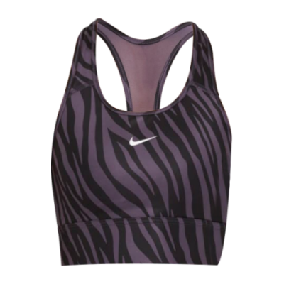 Underwear Women Nike Wmns Dri-FIT Swoosh Icon Clash Medium-Support 1-Piece Pad Longline Sports Bra CZ7208-573 Purple