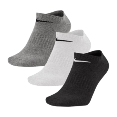 Socks Men Nike Everyday Lightweight Training No-Show Socks (3 Pairs) SX7678-964 Grey