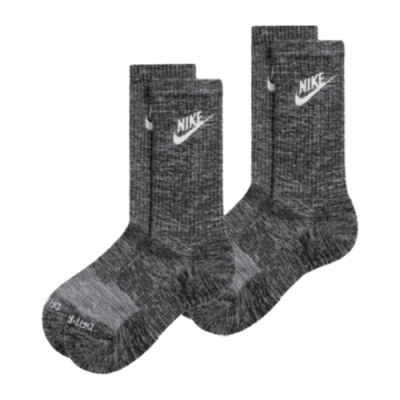 Socks Nike Nike Everyday Plus Cushioned Crew Socks (2 Pairs) DH3778-010 Black