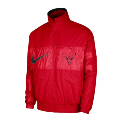 Jackets Nike Nike NBA Chicago Bulls Courtside Lightweight Jacket DR9201-657 Red
