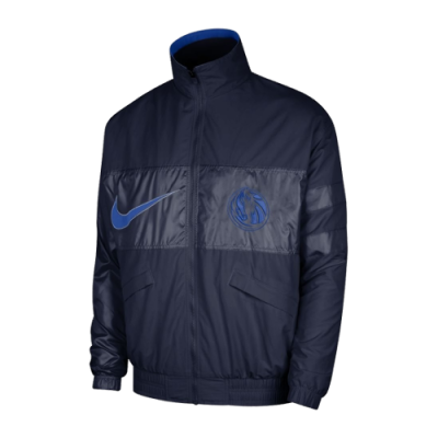 Jackets Nike Nike NBA Dallas Mavericks Courtside Lightweight Jacket DR9203-419 Blue