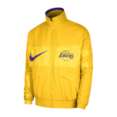 Jackets Nike Nike NBA Los Angeles Lakers Courtside Lightweight Jacket DR9190-728 Yellow