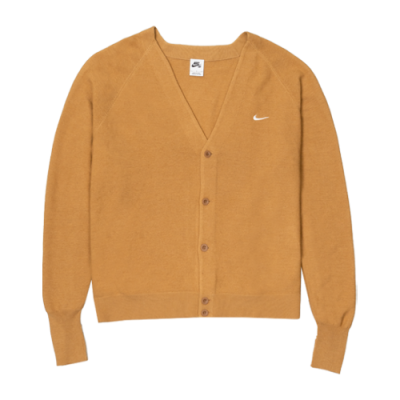 Sweaters Men Nike SB Skate Cardigan DQ6306-722 Brown