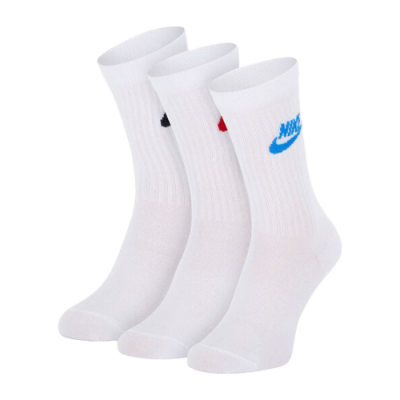 Socks Men Nike Sportswear Everyday Essential Crew Socks (3 Pairs) DX5025-911 White